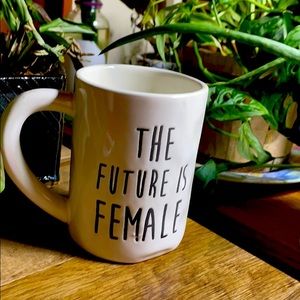 rae dunn The Future is Female Mug